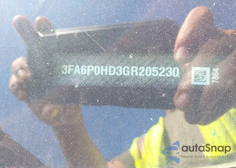 2016 Ford Fusion Se z USA, uszkodzony, nr VIN 3FA6P0HD3GR205230